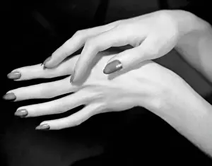 Close-up of womans hands