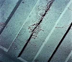 Footprint Prints: Close Up View of Astronaut Footprint on Lunar Surface