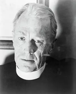 Priest Prints: Closeup Of Actor Max Von Sydow