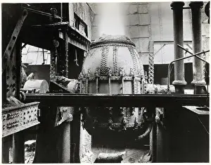 Furnace Prints: Closeup Of A Bessemer Converter; Steel
