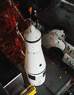 Spacecraft Prints: Closeup of a Command Module
