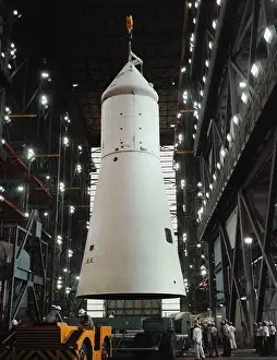 Spacecraft Prints: Closeup of a Command Module
