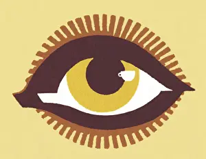 Caffeine Prints: Closeup of an Eye
