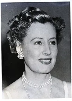 Makeup Prints: Closeup Of Irene Dunne As Queen Victoria