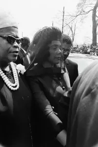 Widow Prints: Closeup Of Mrs. Martin Luther King, Jr