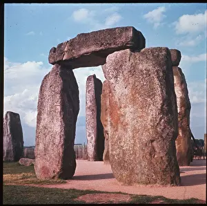 Post Prints: Closeup View Of Megalithic Stonehenge