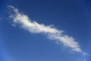 A cloud in the sky
