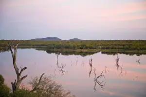 Generic Location Prints: Clouds, Color Image, Dusk, Generic Location, Horizontal, Kruger National Park, Lake