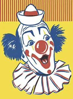 Halloween Prints: Clown Face