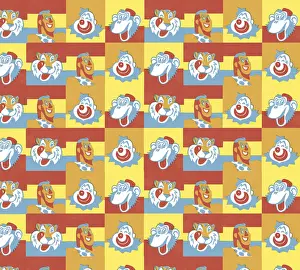 Patter Prints: Clown pattern
