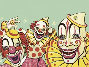 Three Clowns