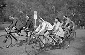 Tandem Prints: Club Cyclists