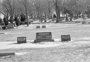 Garden City Prints: Clutter Family Tombstones