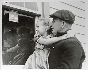 C.M. Carlson with Daughter
