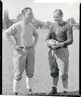 Coach and Captain of the Fordham Varsity Football Team