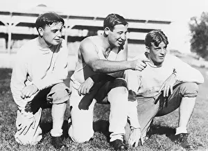 Coaches Jim Crowley, Harry Mehre and Shirar
