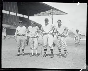 Tampa Prints: Coaches and Manager of Washington Senators