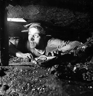 Industrious Prints: Coal Miner