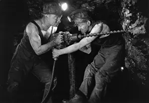 Industrious Prints: Coal Miners