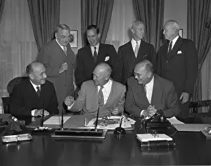 Economics Prints: Coal and Steel Authority Leaders