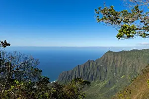 Kauai Prints: Coast, Koke e State Park, Ha ena, Kauai, Hawaii, United States