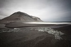 Coast at Krossanes, East Iceland, Iceland, Europe
