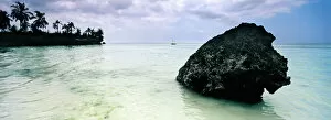 The coastline of Zanzibar, Tanzania