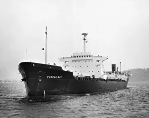 Anchor Prints: Coastwise Pulp Tanker Lies At Anchor