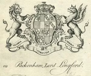 Republic Of Ireland Gallery: Coat of Arms Packenham or Pakenham Lord Longford