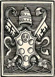 Coat of Arms of Pope Leo X