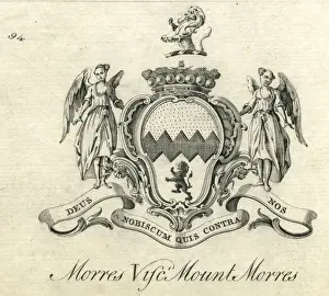 Coat of arms Viscount Mount Morres Mountmorres 18th century
