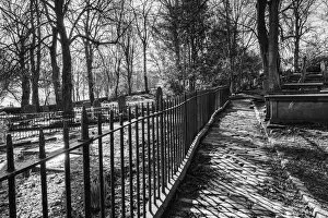 Cobbled Path Haworth Graveyard