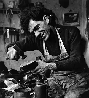 Workshop Prints: Cobbler Working