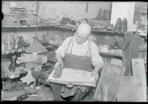 Shoemaker Prints: A Cobbler in His Workshop