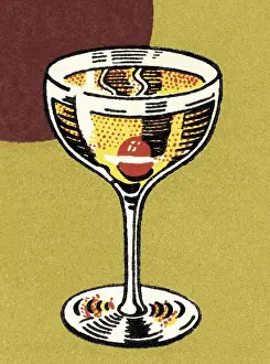 Cocktail Prints: Cocktail Glass