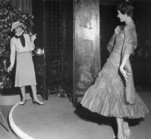 Blouse Prints: Coco Chanel Shows Newly-Designed Dress