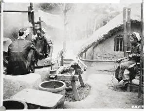Spool Prints: Cocoon Placed In Cauldron Of Warm Water