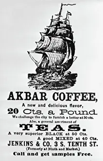 Coffee Prints: Coffee Advertisement By Jenkins and Company