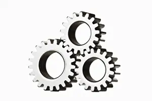 Engineering Prints: Three cog wheels
