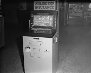 Coin Operated Airline Insurance Machine