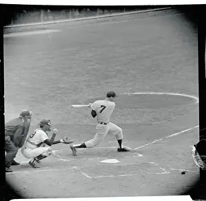 Colavito Swinging His Bat