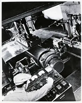 Cold Rolling Of Iron At Carnegie Steel