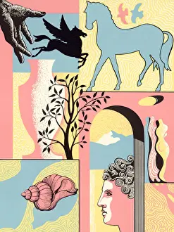 Collage of Various Objects