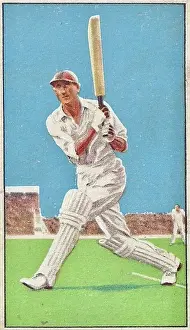 Collectible cigarette card, Champions series, 1935