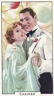 Collectible Gallaher cigarette card, Shots from Famous Films series, 1935