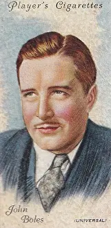 Collectible Tobacco Card, John Boles, Film Stars 2nd series, Player's Cigarettes, 1934