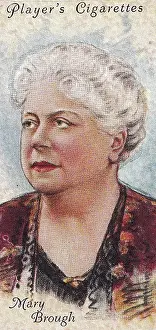 Collectible Tobacco Card, Mary Brough, Film Stars 2nd series, Player's Cigarettes, 1934