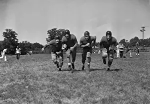 Evanston Prints: College All-Stars Running