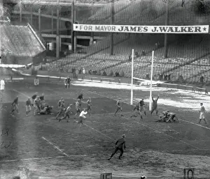 College Football Game in Progress