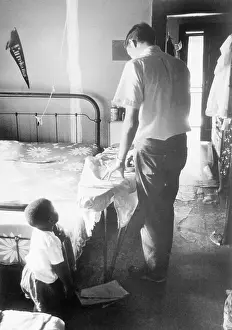 College Student of Mississippi Project at African American Home